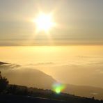 Sonnenuntergang auf Teneriffa mit Blick auf La Palma