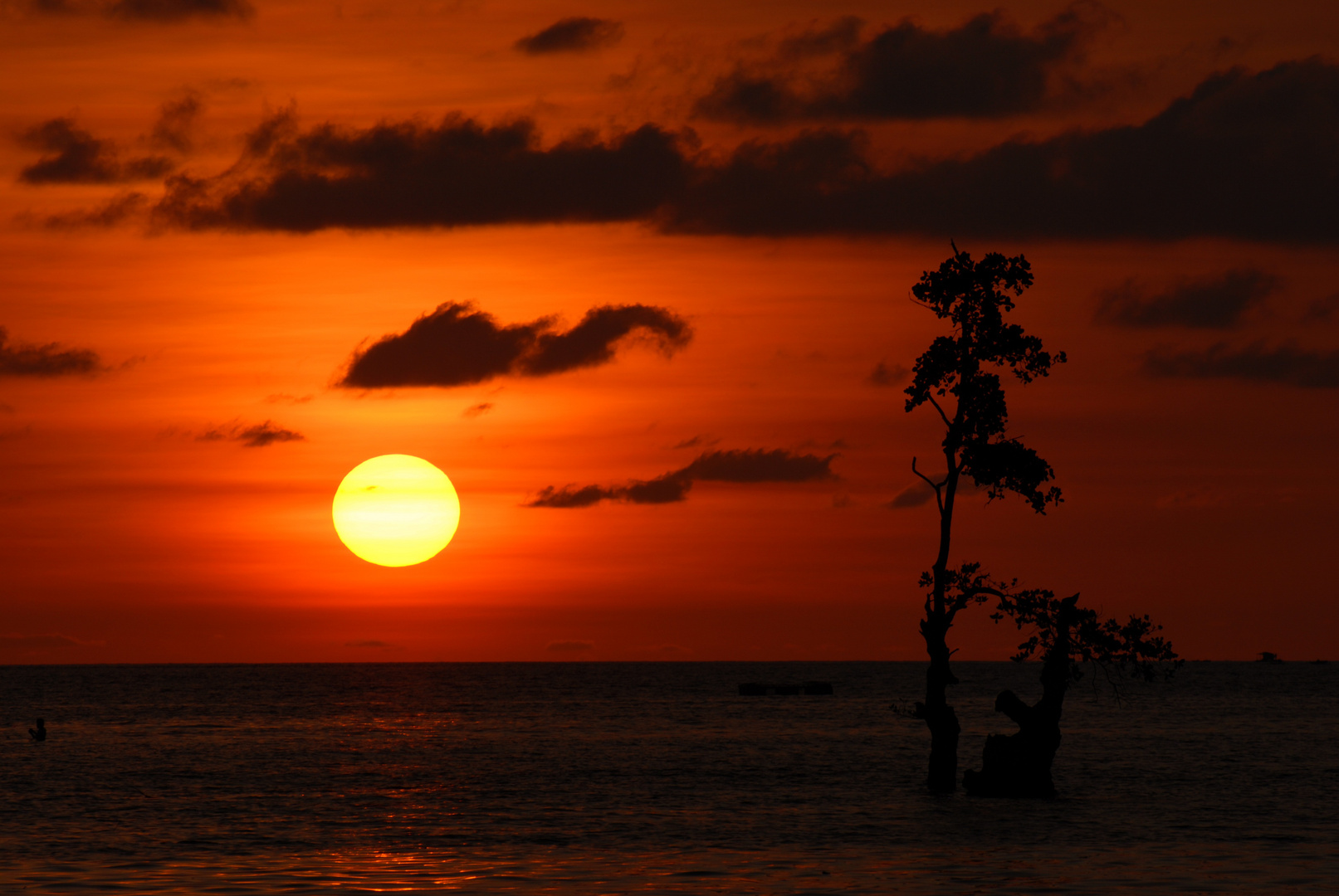 Sonnenuntergang auf Ternate