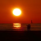 Sonnenuntergang auf Terschelling