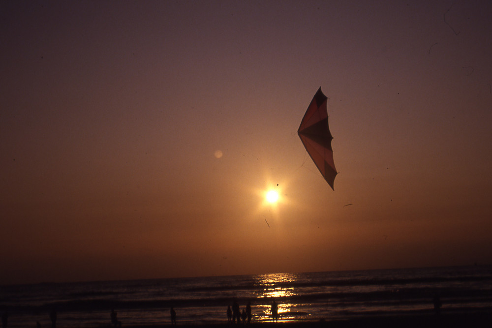 Sonnenuntergang auf Texel (1994)