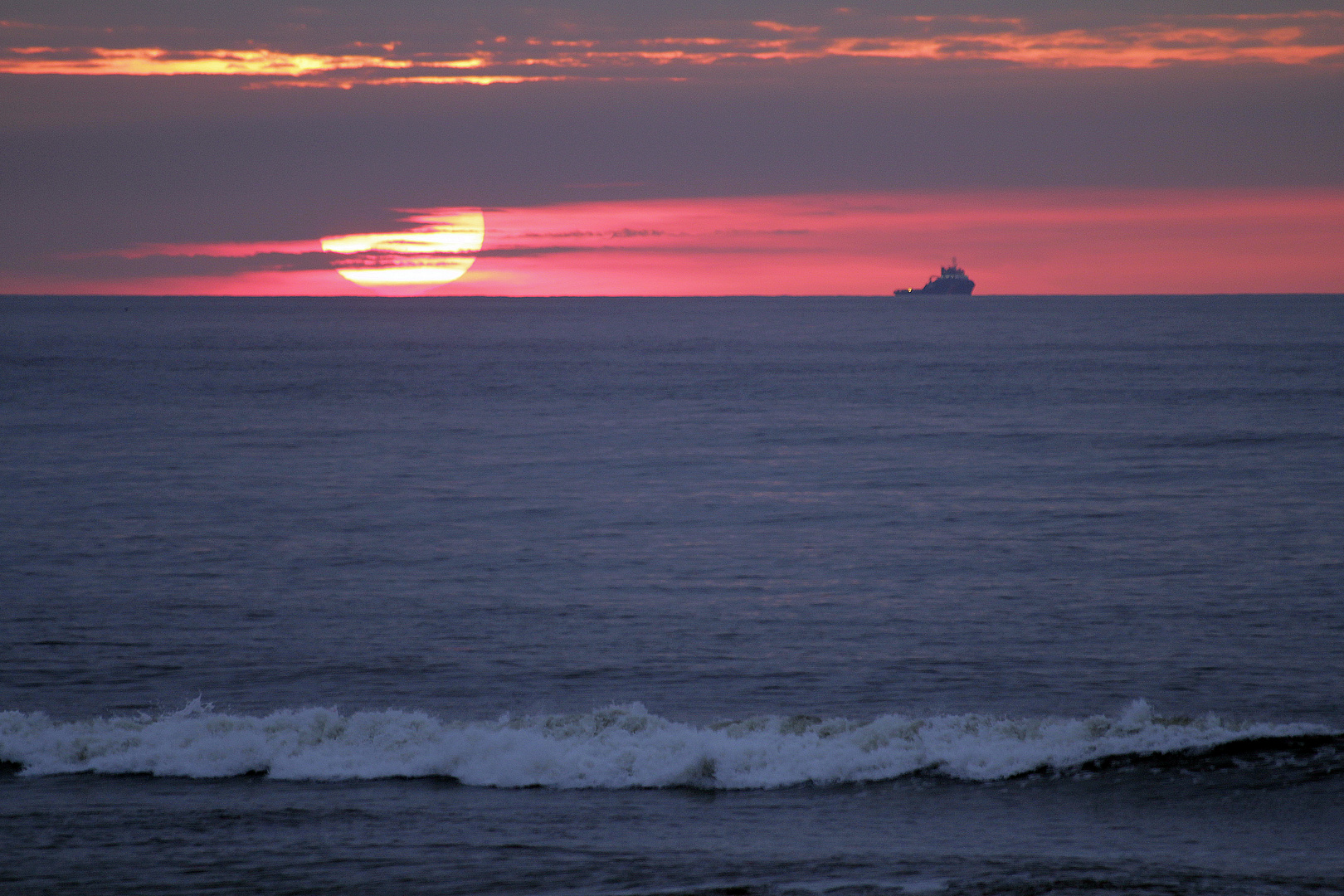 Sonnenuntergang auf Texel