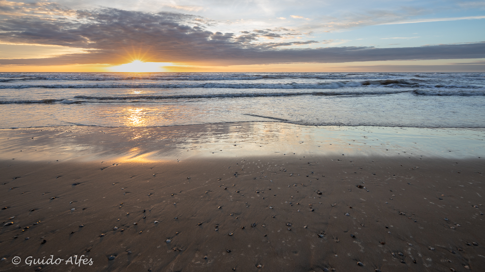 Sonnenuntergang auf Texel