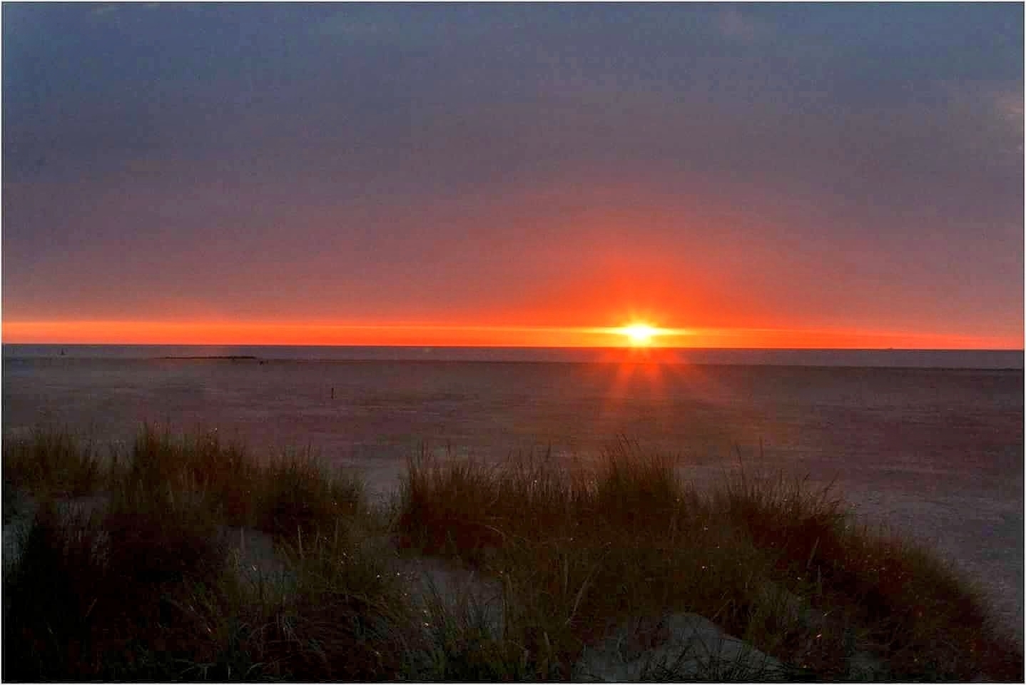 Sonnenuntergang auf Texel