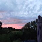 Sonnenuntergang auf unserer Terrasse
