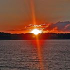 Sonnenuntergang auf Usedom