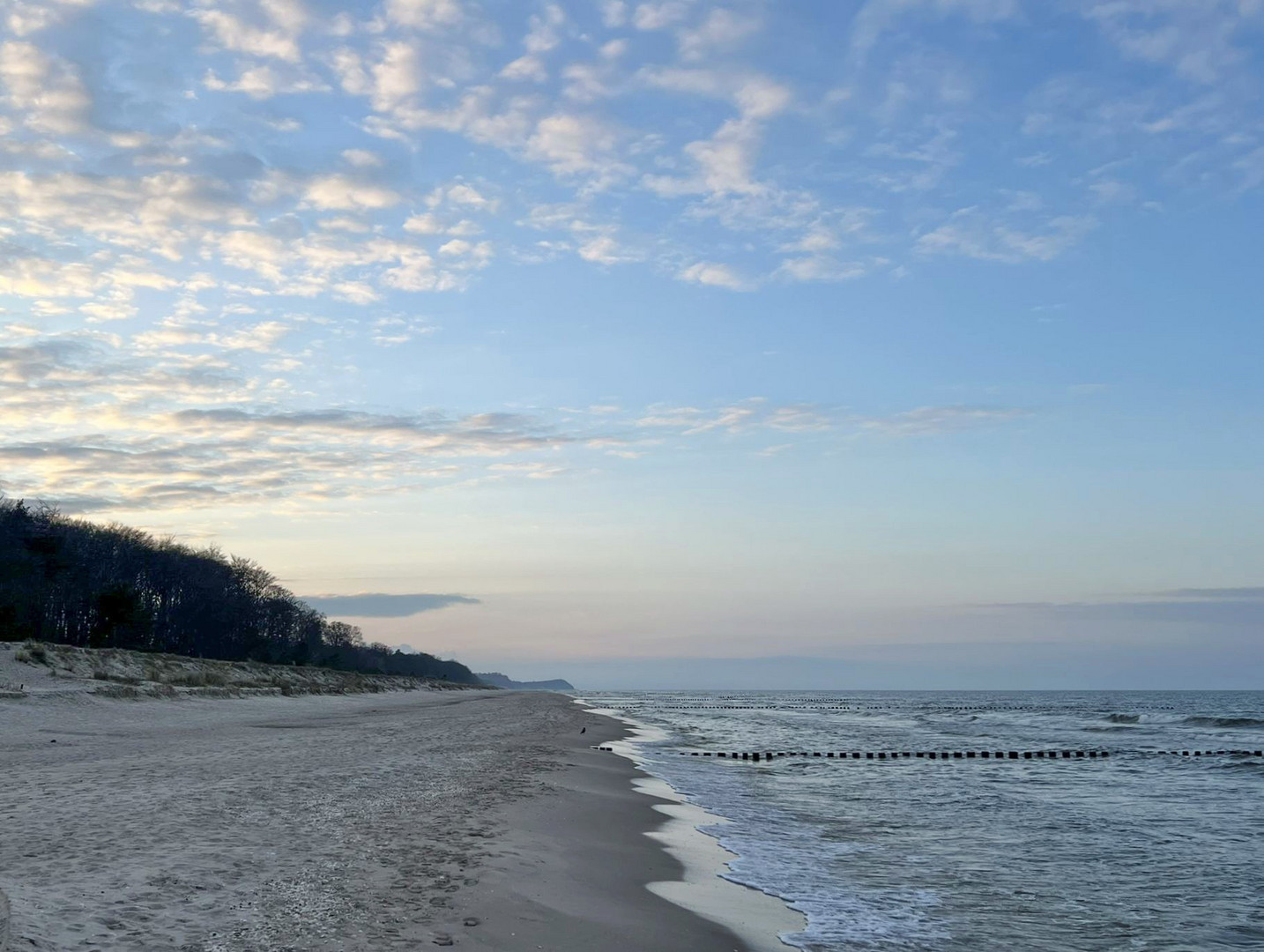 Sonnenuntergang auf Usedom...
