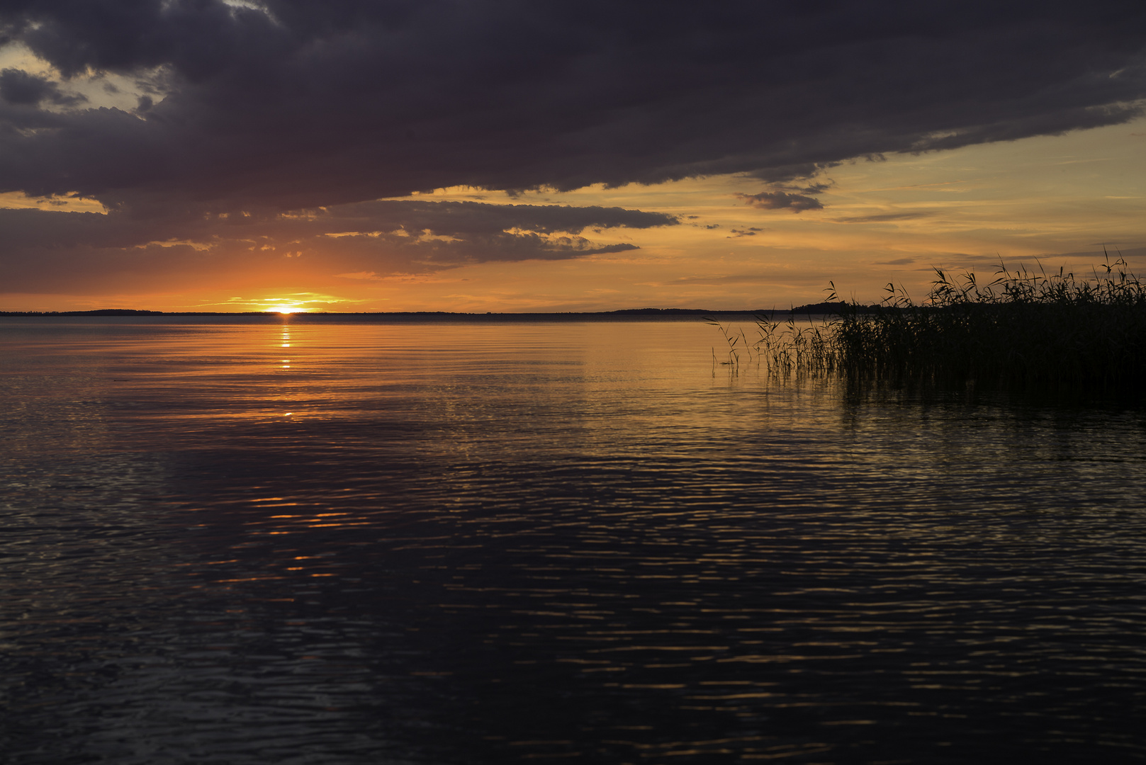 Sonnenuntergang auf Usedom