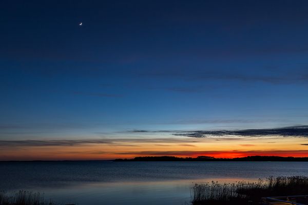 Sonnenuntergang auf Usedom