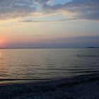 Sonnenuntergang auf Usedom am Achterwasser