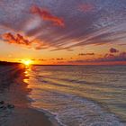 Sonnenuntergang auf Usedom