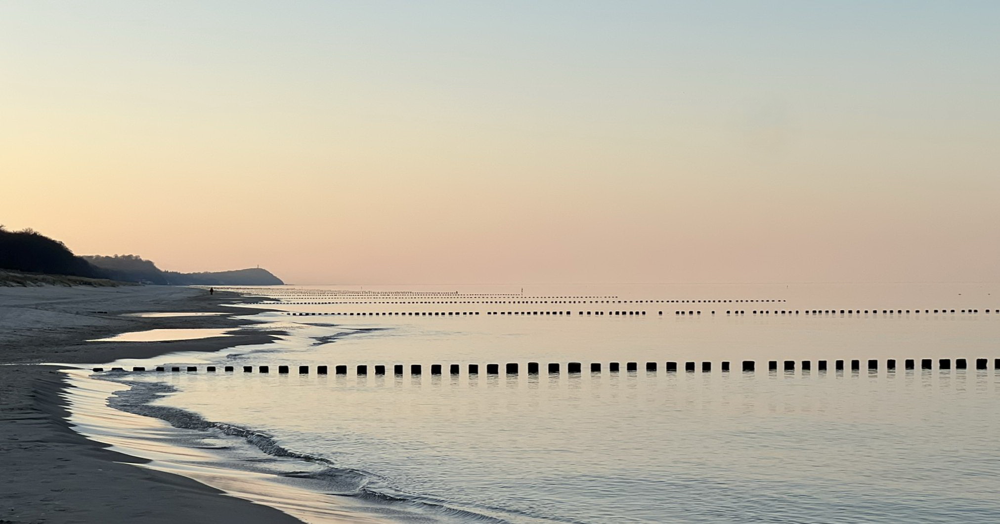 Sonnenuntergang auf Usedom
