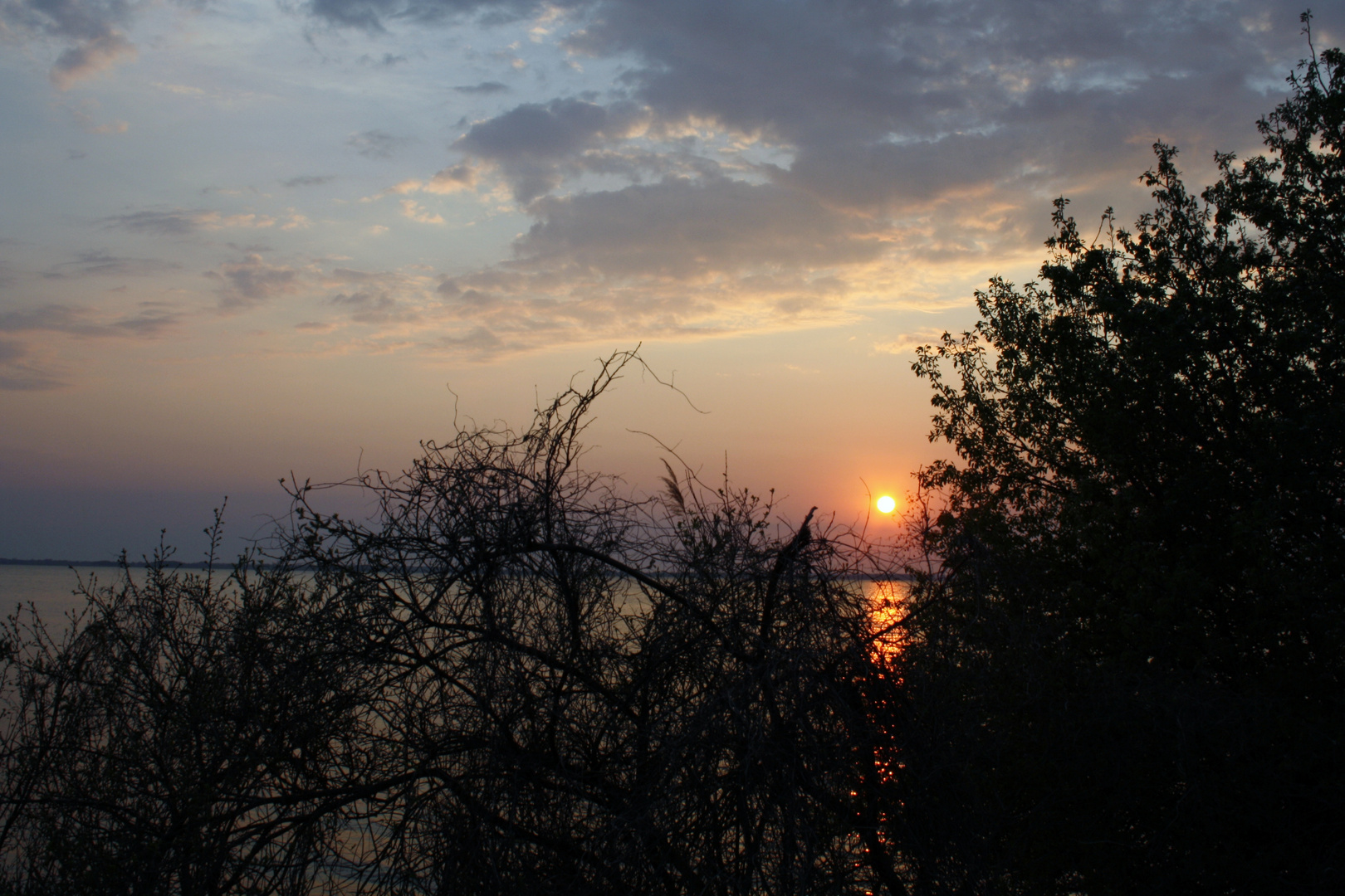 Sonnenuntergang auf usedom