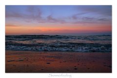 Sonnenuntergang auf Usedom