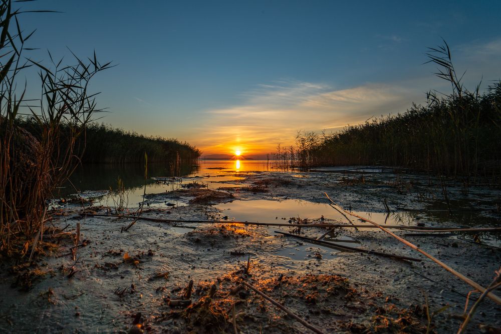 Sonnenuntergang auf Usedom 