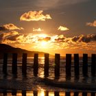 Sonnenuntergang auf Wangerooge