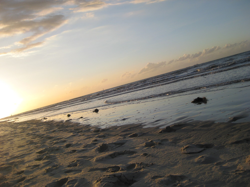 Sonnenuntergang auf Wangerooge