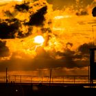 Sonnenuntergang auf Wangerooge