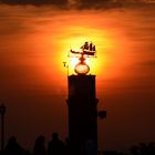 Sonnenuntergang auf Wangerooge