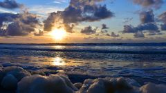 Sonnenuntergang auf Wangerooge