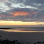 Sonnenuntergang auf Wangerooge Panorama