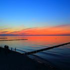 Sonnenuntergang auf Zingst