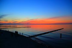 Sonnenuntergang auf Zingst