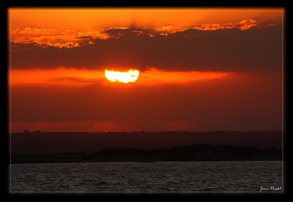 Sonnenuntergang auf Zypern