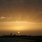 Sonnenuntergang auf Zypern Oktober 2011