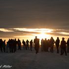 Sonnenuntergang aufgenommen vom Monte Kali