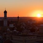 Sonnenuntergang Augsburg