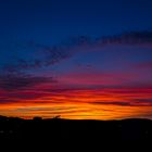 Sonnenuntergang aus unserem Balkon gesehen.