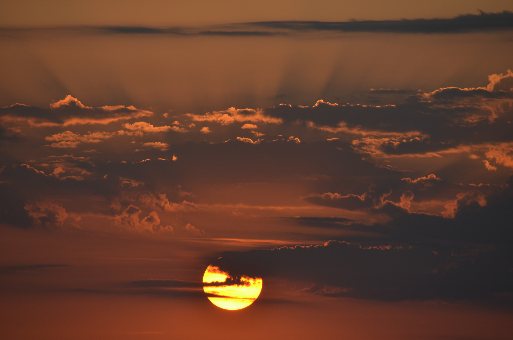 Sonnenuntergang Aussicht von Zimmerwald II