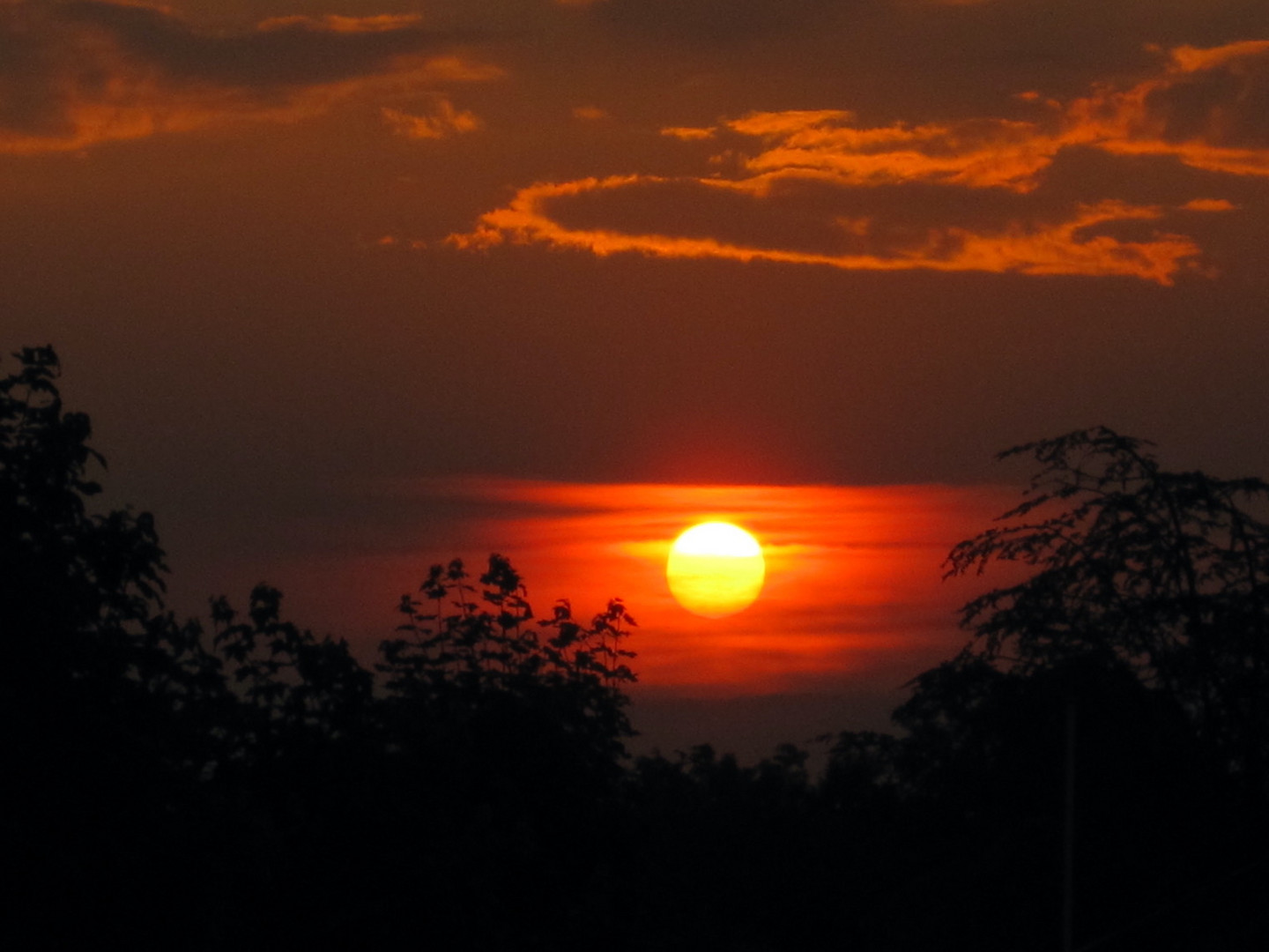 Sonnenuntergang Avenches