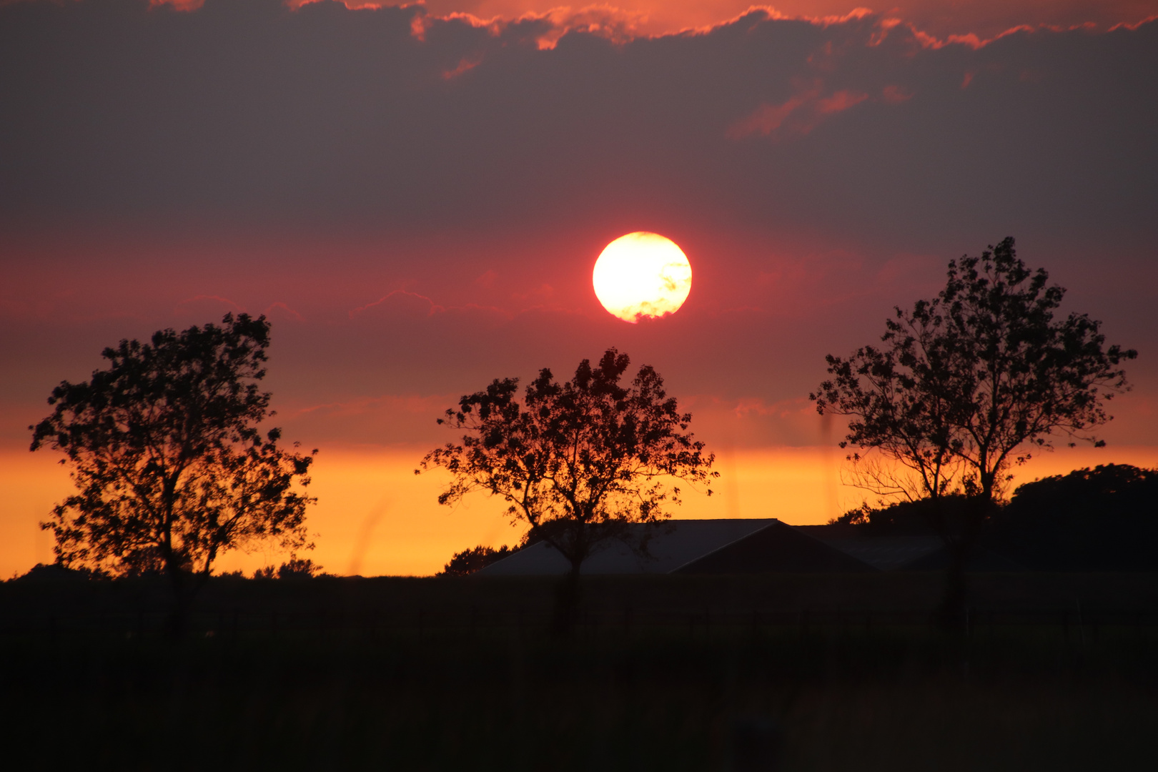 Sonnenuntergang..