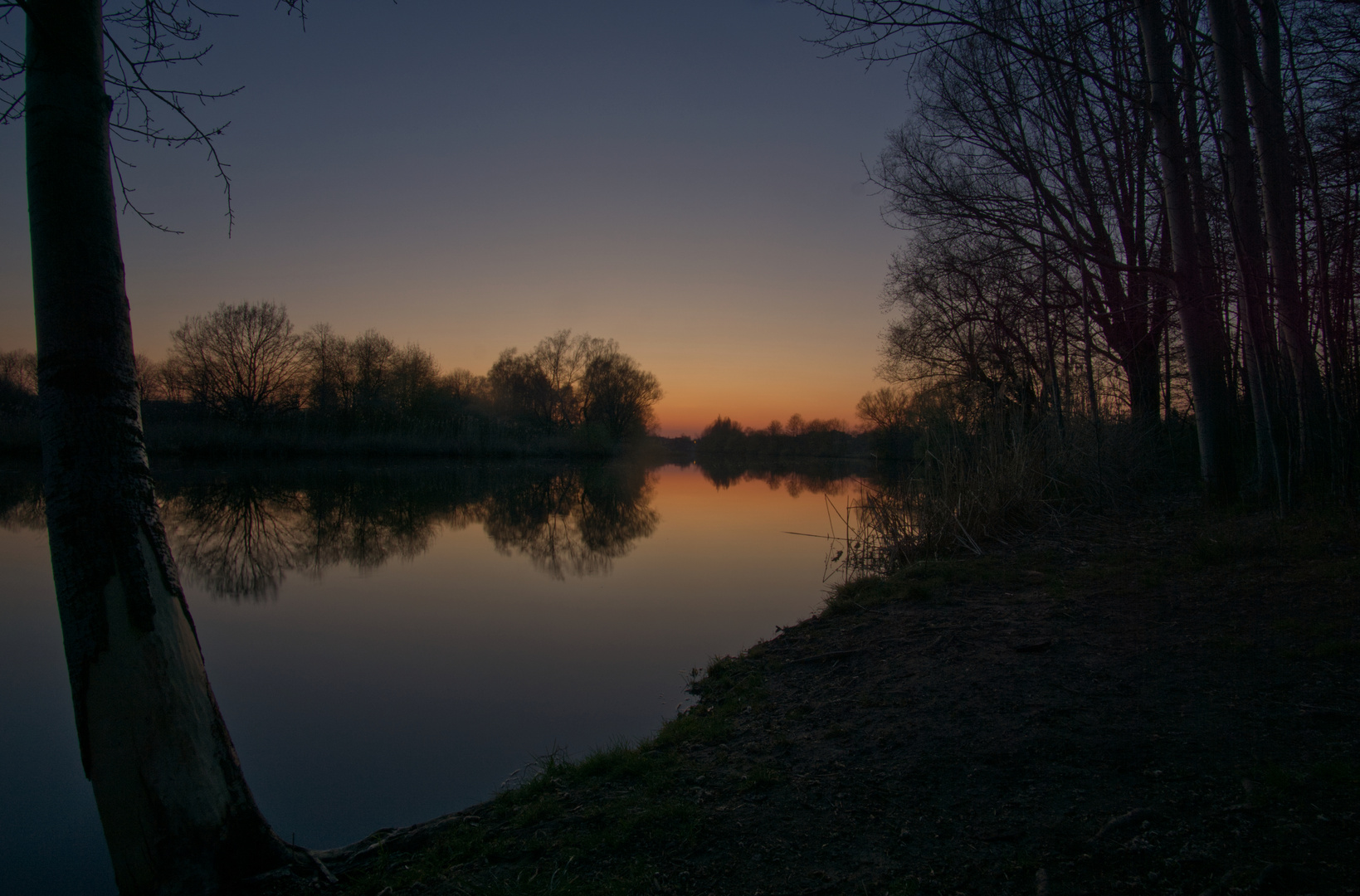 Sonnenuntergang...