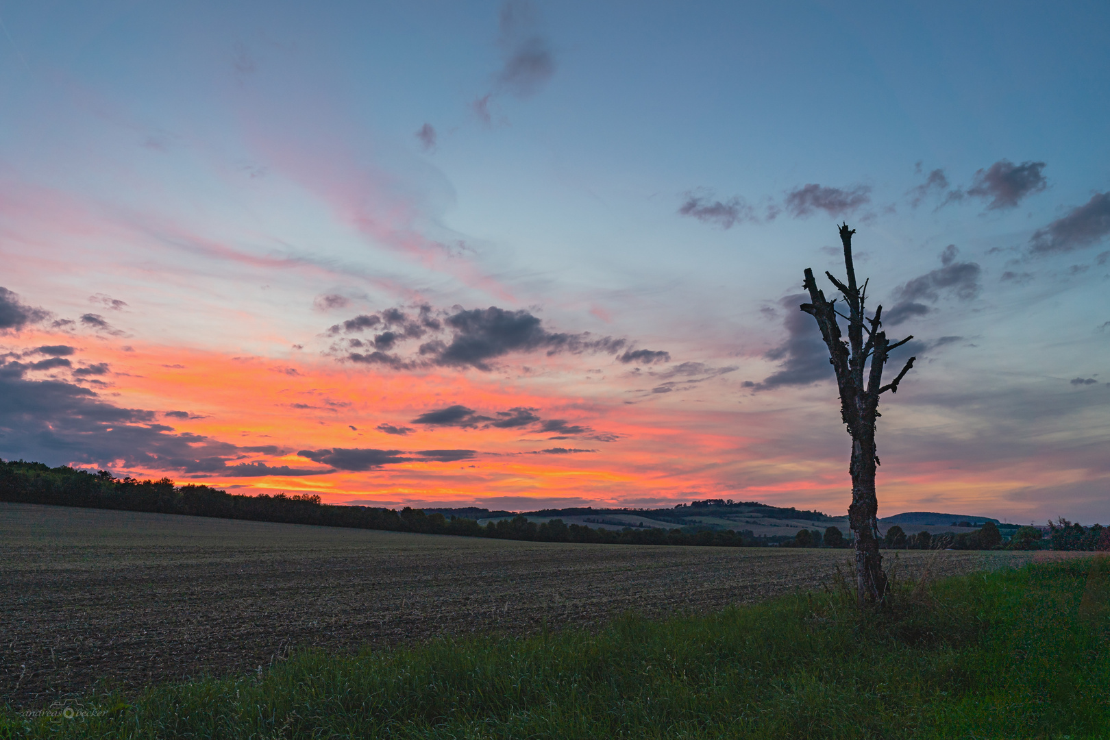 Sonnenuntergang ...