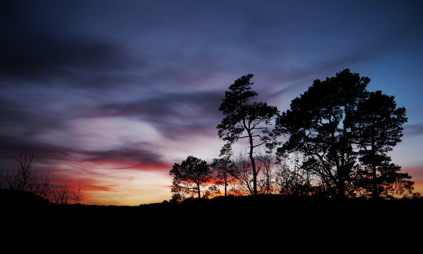 Sonnenuntergang.