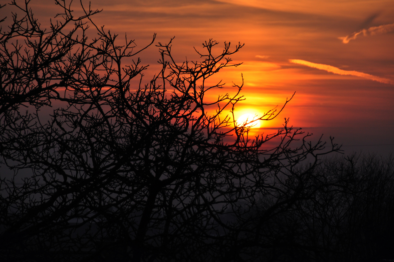 Sonnenuntergang ...