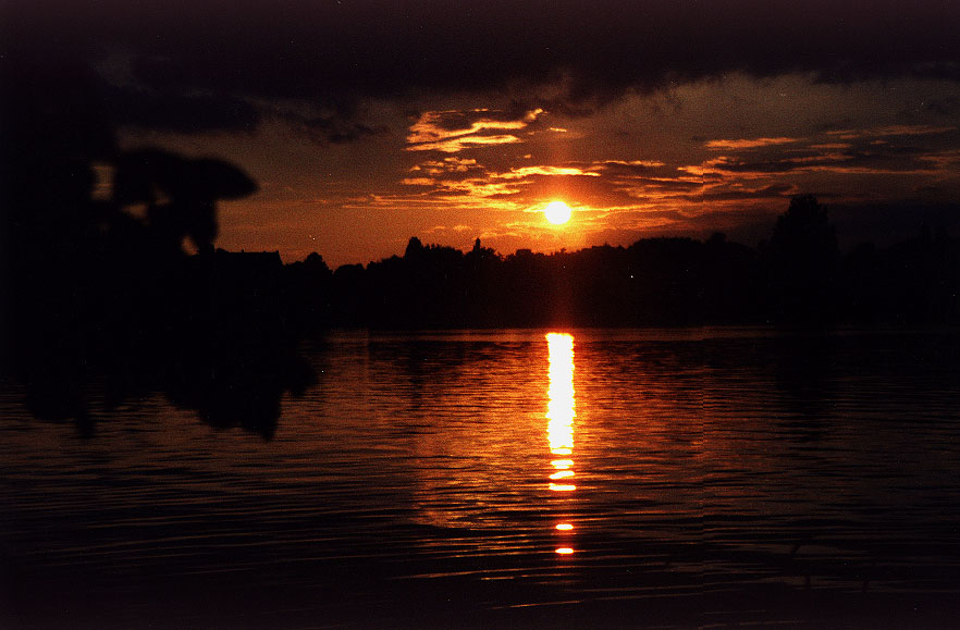 Sonnenuntergang / Babelsberger Park