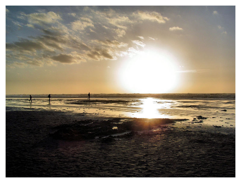 Sonnenuntergang Bad St. Peter Ording