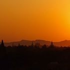 Sonnenuntergang Bagan Burma - Myanmar