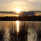 Sonnenuntergang Baggersee