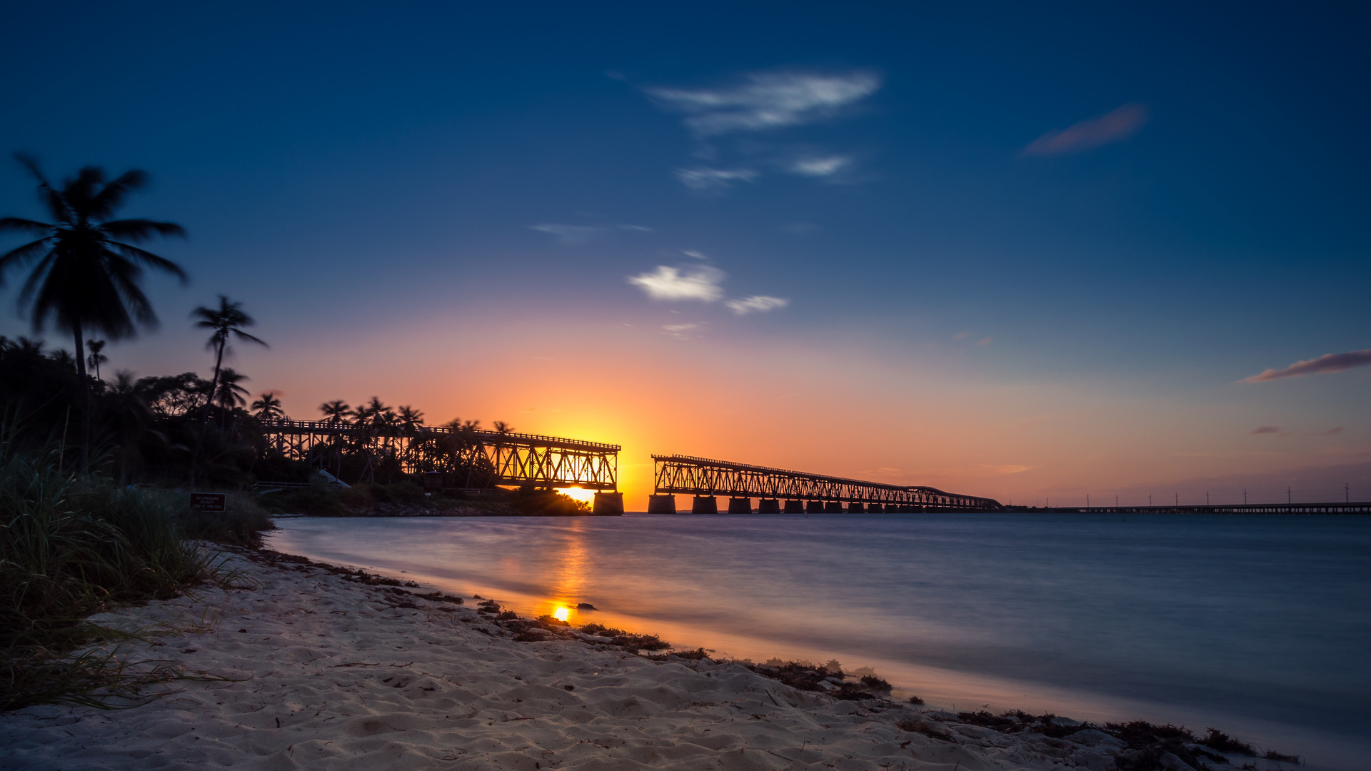 Sonnenuntergang Bahia Honda State Park