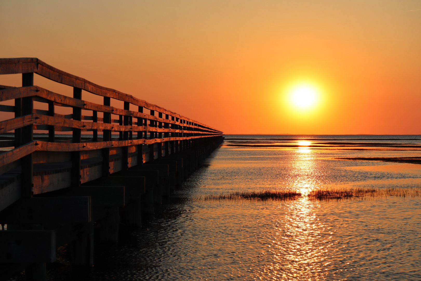 Sonnenuntergang Barnstable Cape Cod 