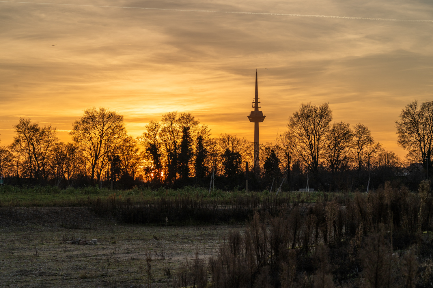 Sonnenuntergang ....