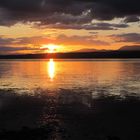 Sonnenuntergang Beauly Firth bei Inverness
