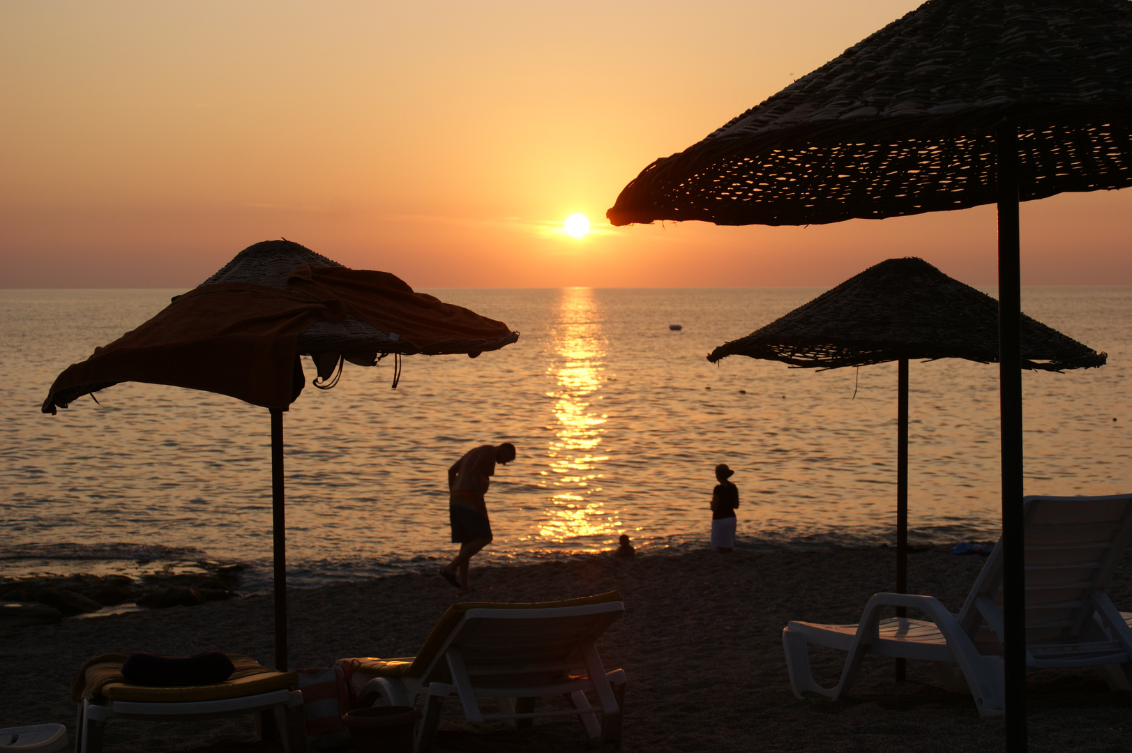 Sonnenuntergang bei Alanya