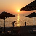 Sonnenuntergang bei Alanya