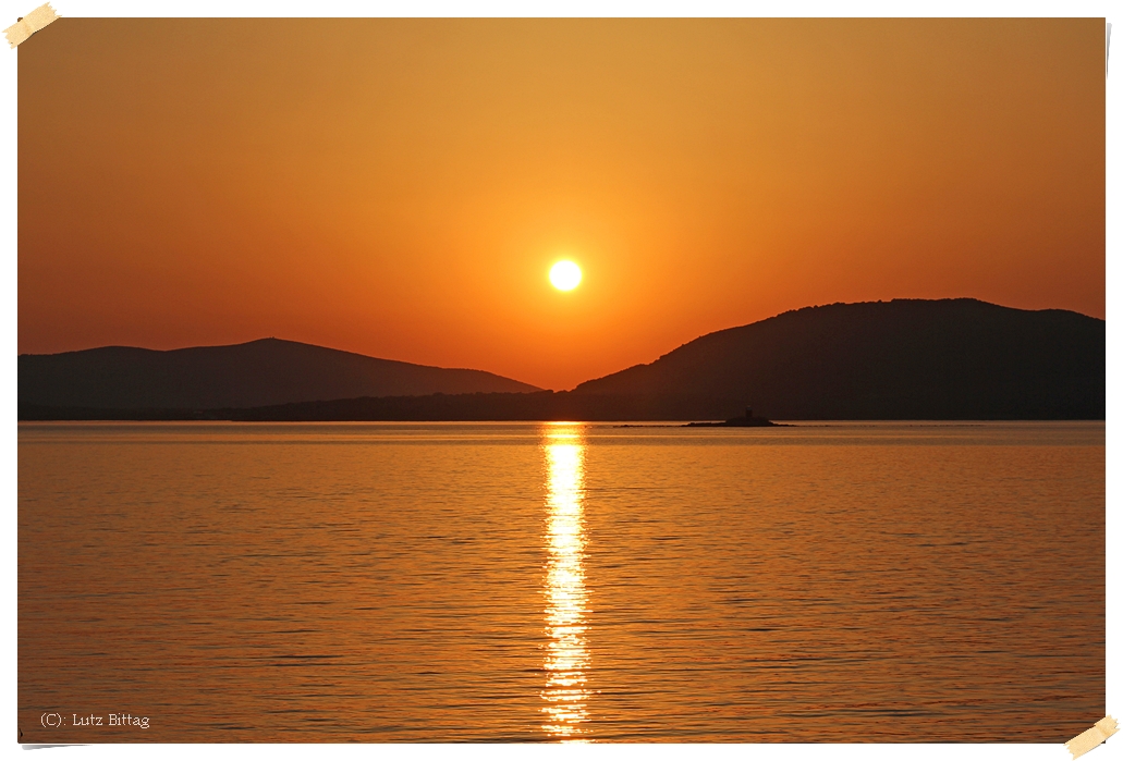 Sonnenuntergang bei Alghero