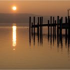 Sonnenuntergang bei Allensbach